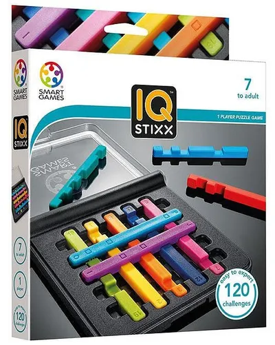 Joc de logică pentru copii Smart Games - Iq Stixx, cu 120 de provocari
