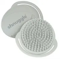 Perie de baie din silicon antibacterian Shnuggle - Gri