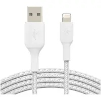 Cablu de date Belkin CAA002BT3MWH, Lightning, 3m