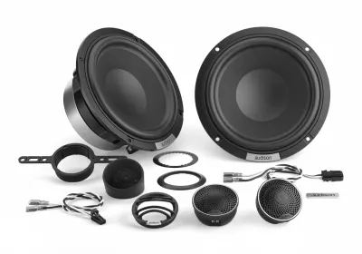 Difuzoare auto Audison VOCE AVK 6A P II, set sistem 2 căi, 165mm, 150W RMS, 4Ω, set 4 difuzoare + accesorii