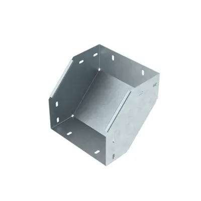 Cot interior vertical universal 2 x 45° cu sine laterale neperforate, dar cu orificii de conectare, fara placa de imbinare RSDU 100.400-1.5 S OV
