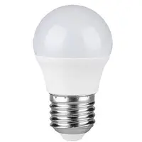 Bec LED G45 E27 3.7W 3000K alb cald V-TAC SKU-214160