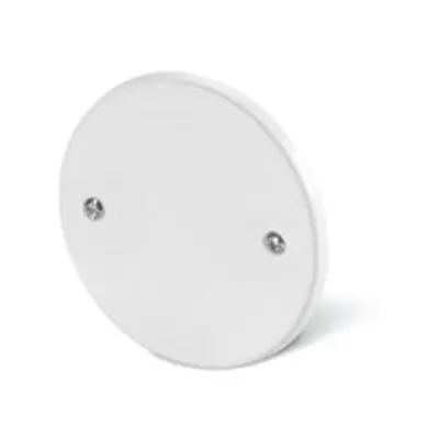Cover With Fastenersnø65mm White Thermoplastic