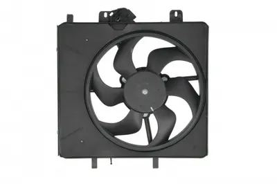 Ventilator radiator (cu carcasa) potrivit CITROEN C2, C3 I, C3 PLURIEL, C5 II; PEUGEOT 1007 1.1-2.2D 02.02