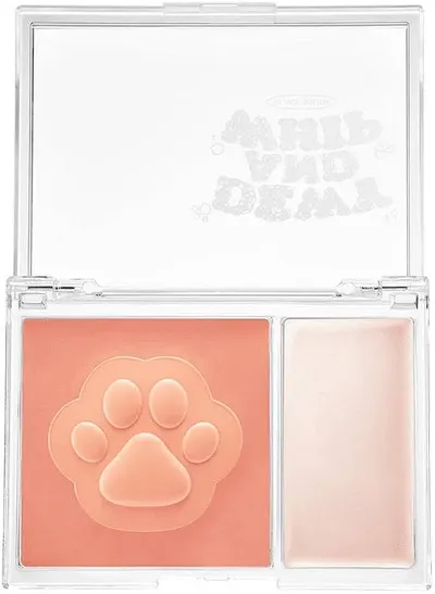 Black Rouge Fard de obraz și iluminator 2 în 1 Dewy Whip Cheek and Beam, DW03 Tangerine, 11.5 g