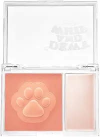 Black Rouge Fard de obraz și iluminator 2 în 1 Dewy Whip Cheek and Beam, DW03 Tangerine, 11.5 g