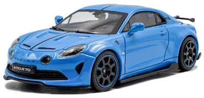 Model de colecție SOLIDO Moderne: Automobile - Renault Alpine A110 Radicale 70 Coupe, Blue, 2024