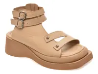Sandale GRYXX bej, 208423, din piele naturala