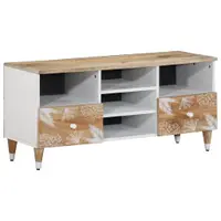 Gossi comoda tv, 100x33,5x46 cm, lemn masiv de mango