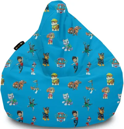 Fotoliu Puf Barbaron - PAW Patrol, albastru