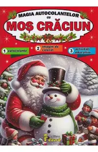 Magia autocolantelor cu Mos Craciun