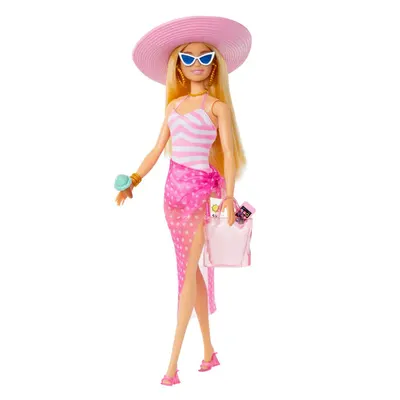 Papusa Barbie cu accesorii Barbie La Plaja
