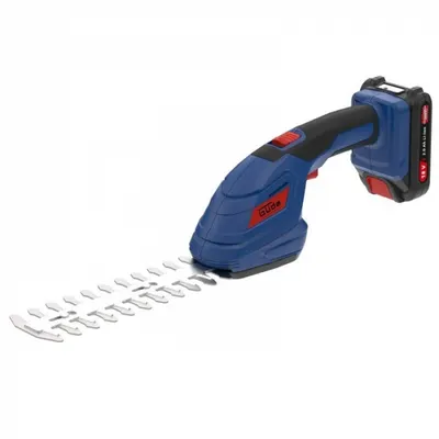 Foarfeca electrica pentru iarba si gard viu cu acumulator GPS Gude 58404, 18 V, 2.0 Ah