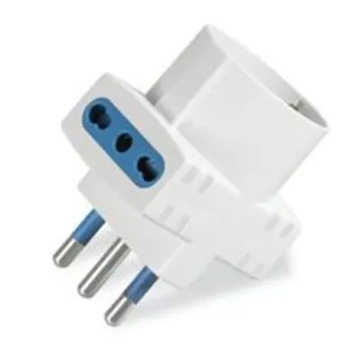 3-Way Adaptorn2p+e-16a-(s17) White 1x2p+e-16a-(p30) 2x2p+e-16a-(p17/11)