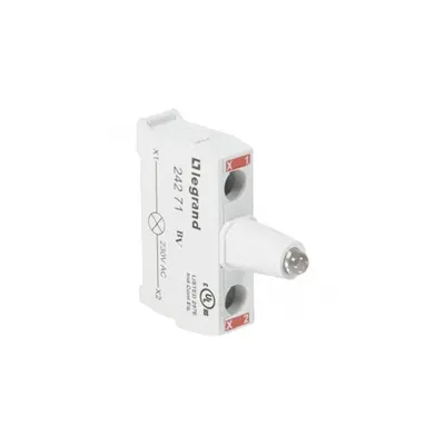 Osmoz electrical block - pentru control station illuminated - rosu 230 V~