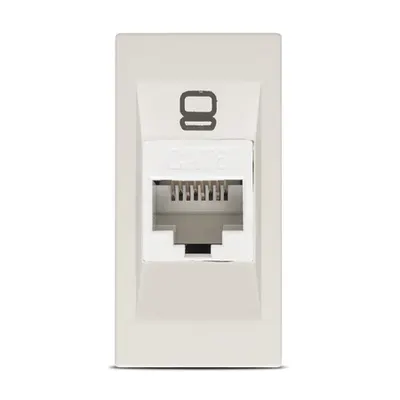 Moda Voice, priza UTP CAT6e 1M, bej mat, Elbi
