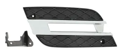 Grila bara fata dreapta potrivit MERCEDES M 2005-2011 - cu locas lumini zi, negru/crom