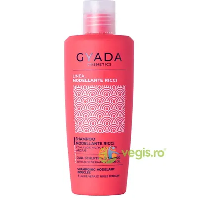 Sampon pentru Par Ondulat cu Aloe Vera si Ulei de Argan fara Sulfati 250ml