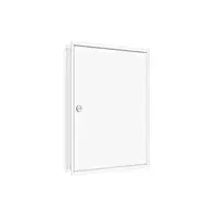 Flush-mounted frame flat + door 3-18, 3-part system, 100mm