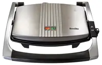 Prăjitor de sandvișuri Breville - VST025, 1000 W, 1 treapta, argintiu