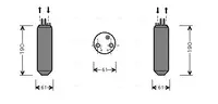 Uscator aer conditionat potrivit HYUNDAI ATOS, COUPE I, LANTRA II 1.0-2.0 11.95-12.08