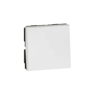 Intrerupator push-button Arteor - 2 module - alb