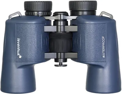 Binoclu Levenhuk - New Sherman PLUS, 8x42, albastru