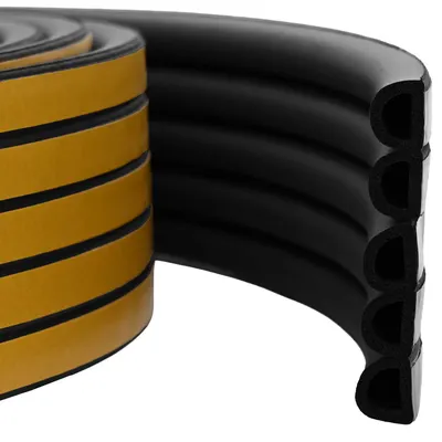vidaXL Banda adeziva pentru feronerie Negru 12 x 10 mm 100 m