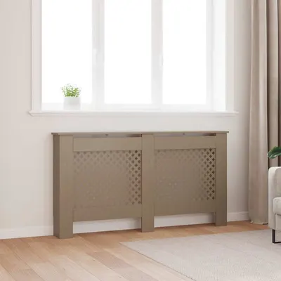 vidaXL Mască pentru calorifer, 152x19x81,5 cm, MDF