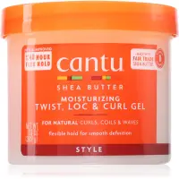 CANTU Shea Butter Moisturizing Twist, Loc & Curl Gel crema styling pentru definire si modelare 370 g