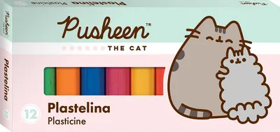Plastilină St. Majewski Pusheen - 12 buc.x 15 g
