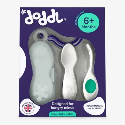 Set inovativ de tacamuri de servit masa Doddl - 2 piese, verde