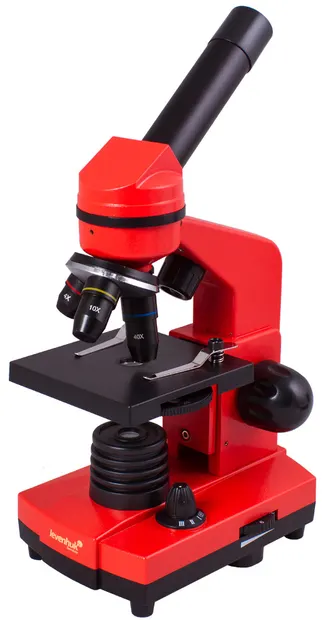 Microscop Levenhuk - Rainbow 2L, rosu