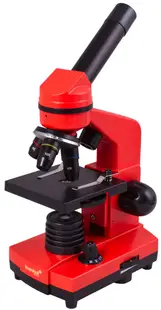 Microscop Levenhuk - Rainbow 2L, rosu