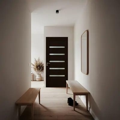 Usa de interior din lemn Combi cu geam KMC 032 2000/600 Wenge