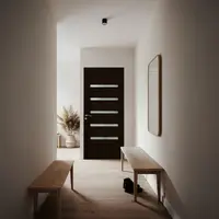 Usa de interior din lemn Combi cu geam KMC 032 2000/600 Wenge