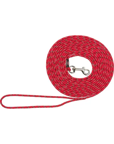 TRIXIE Junior lesa de dresaj pentru catei XXS–XS: 8 m/ 4 mm rosu