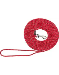 TRIXIE Junior lesa de dresaj pentru catei XXS–XS: 8 m/ 4 mm rosu