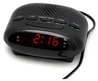 Boxă radio cu ceas Diva - 2078, neagră