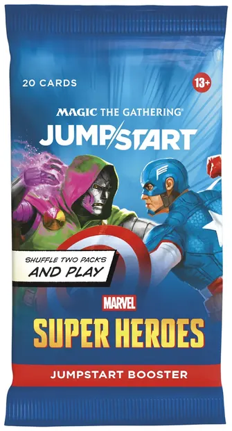 Magic The Gathering: Marvel Super Heroes Jumpstart Booster