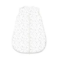 Sac de dormit, MimiNu, Pentru bebelusi, De iarna, Din bumbac certificat Oeko Tex Standard 100, Cu fermoar, 70 cm, 0 - 6 luni, 2.5 Tog, Mini Grays