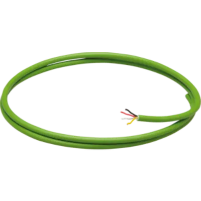 Knx Bus Cables - Lszh Cable Sheath - 4 Conductors 2 X 2 X 0,8 - Diameter 6,1mm - Green