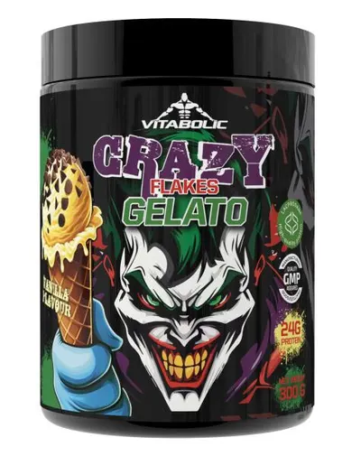 Crazy Flakes Gelato Vanilie Choco 300g