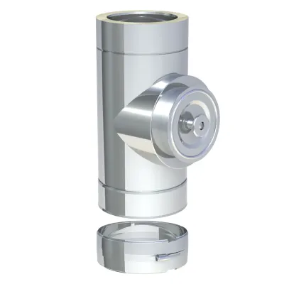 Tub inox izolat cu capac vizitare - DW ECO FI130
