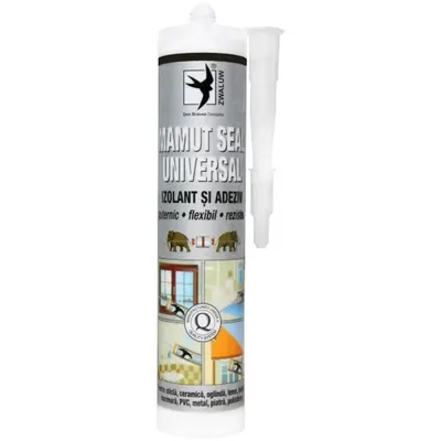 Adeziv si Izolant Universal Gri Mamut Seal, 290 ml