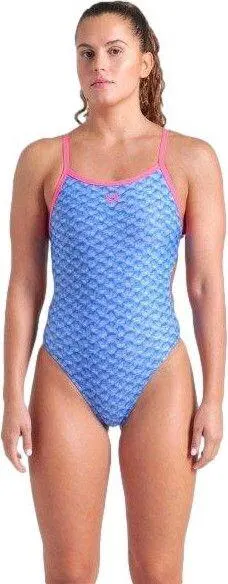 Costum de baie pentru femei Arena Monogram Swimsuit Challenge