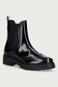Barbour ghete scurte pentru femei din piele Fawne