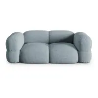 Canapea albastru-deschis 210 cm Loretto – Cosmopolitan Design