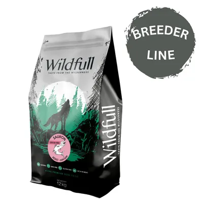 Wildfull Breeder Adult Mediu-Maxi - Hrana uscata ultra-premium - Somon - 20kg