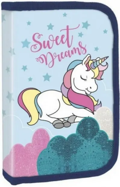 Penar scolar echipat Derform - Unicorn, Cu 1 fermoar